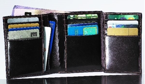 Picture of Leather Tri-Fold Wallet