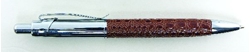 Picture of Leather Croco Pen