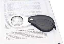 Picture of Magnifier in Leather Holder