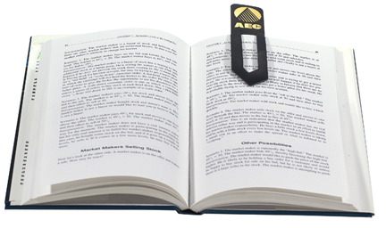 Picture of Leather Bookmark L12