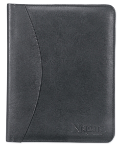 Picture of Textured Nappa Leather Writing Folio