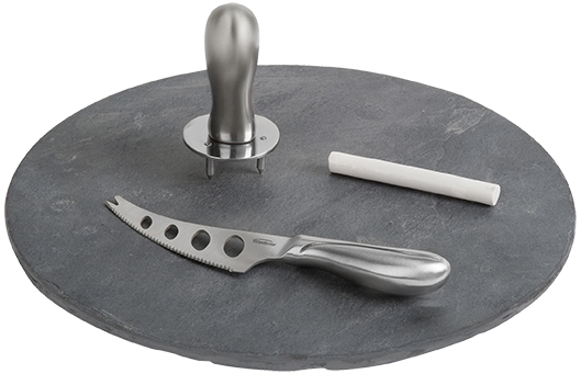 Picture of 4pc Slate Cheese Serving Set