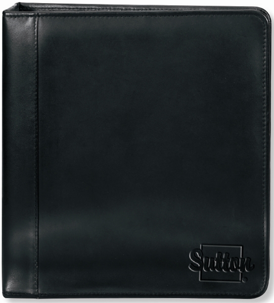 Picture of 3 Ring Leather Binder