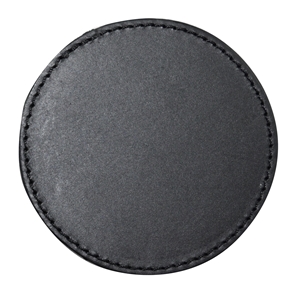 Picture of Set of 4 Leather Coasters with Stitched Edge