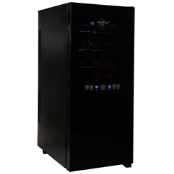 Picture of Koolatron 24Bottle Wine Cooler, Black, Thermoelectric Wine Fridge, 2.4 cu. ft. (68L), Freestanding Wine Cellar