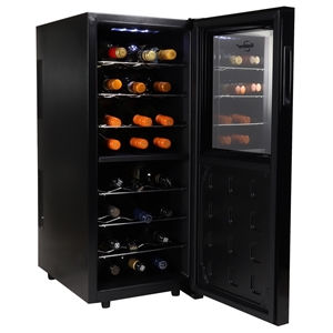 Picture of Koolatron 24Bottle Wine Cooler, Black, Thermoelectric Wine Fridge, 2.4 cu. ft. (68L), Freestanding Wine Cellar