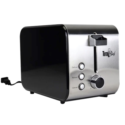 Picture of Total Chef 2 Slice Compact Wide Slot Toaster