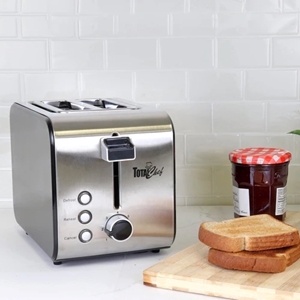 Picture of Total Chef 2 Slice Compact Wide Slot Toaster
