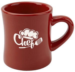 Picture of Diner Vitrified 10oz - Etched