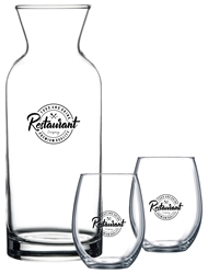 Picture of Lyric Carafe & 15oz Veranda set