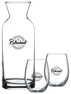 Picture of Lyric Carafe & 15oz Veranda set