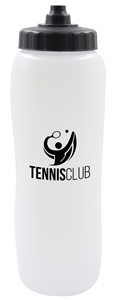 Picture of Momentum 34oz White Squeeze Bottle