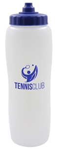 Picture of Momentum 34oz White Squeeze Bottle
