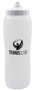 Picture of Momentum 34oz White Squeeze Bottle