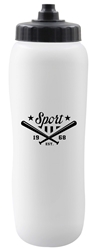 Picture of Momentum 34oz White Squeeze Bottle