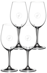 Picture of Degustazione Red Wine 16oz / Set of 4 - Etched