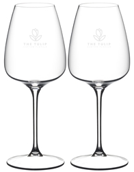 Picture of Grape White Wine/Champage 18.625oz / Set of 2 - Etched