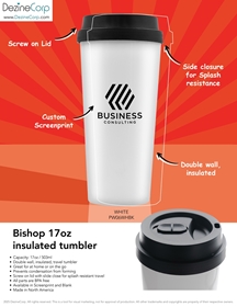 Picture for category Bishop 17oz Insulated Tumbler