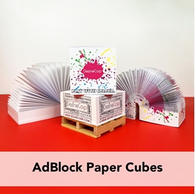 Picture for category AdBlock Paper Cubes