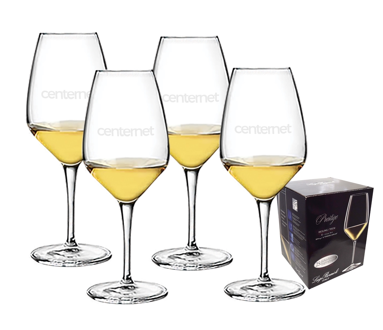 Picture of Prestige Riesling 15-7/8oz / Set of 4 - Etched