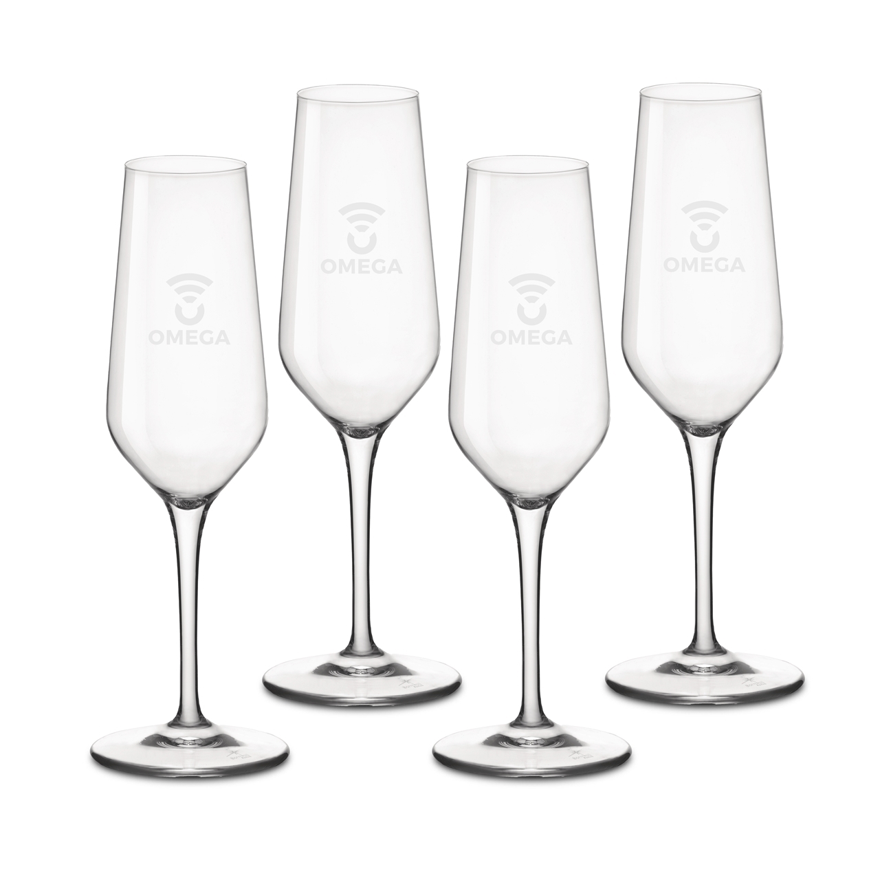 Picture of Electra Champagne 7.75oz / Set of 4 - Etched