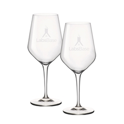 Picture of Electra White Wine 15oz / Set of 2 - Etched