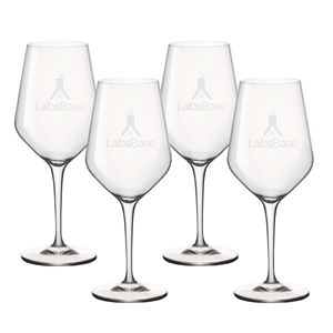 Picture of Electra White Wine 15oz / Set of 4 - Etched