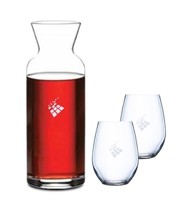 Picture of Lyric Carafe & Domaine Set - Etched
