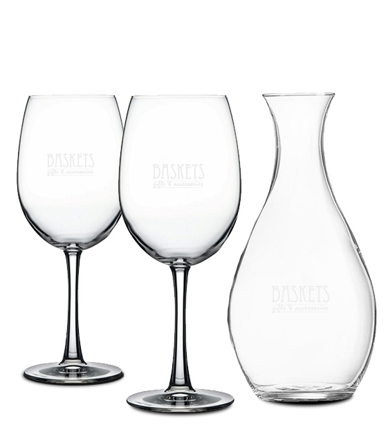 Picture of Carafe & Durham Set - Etched