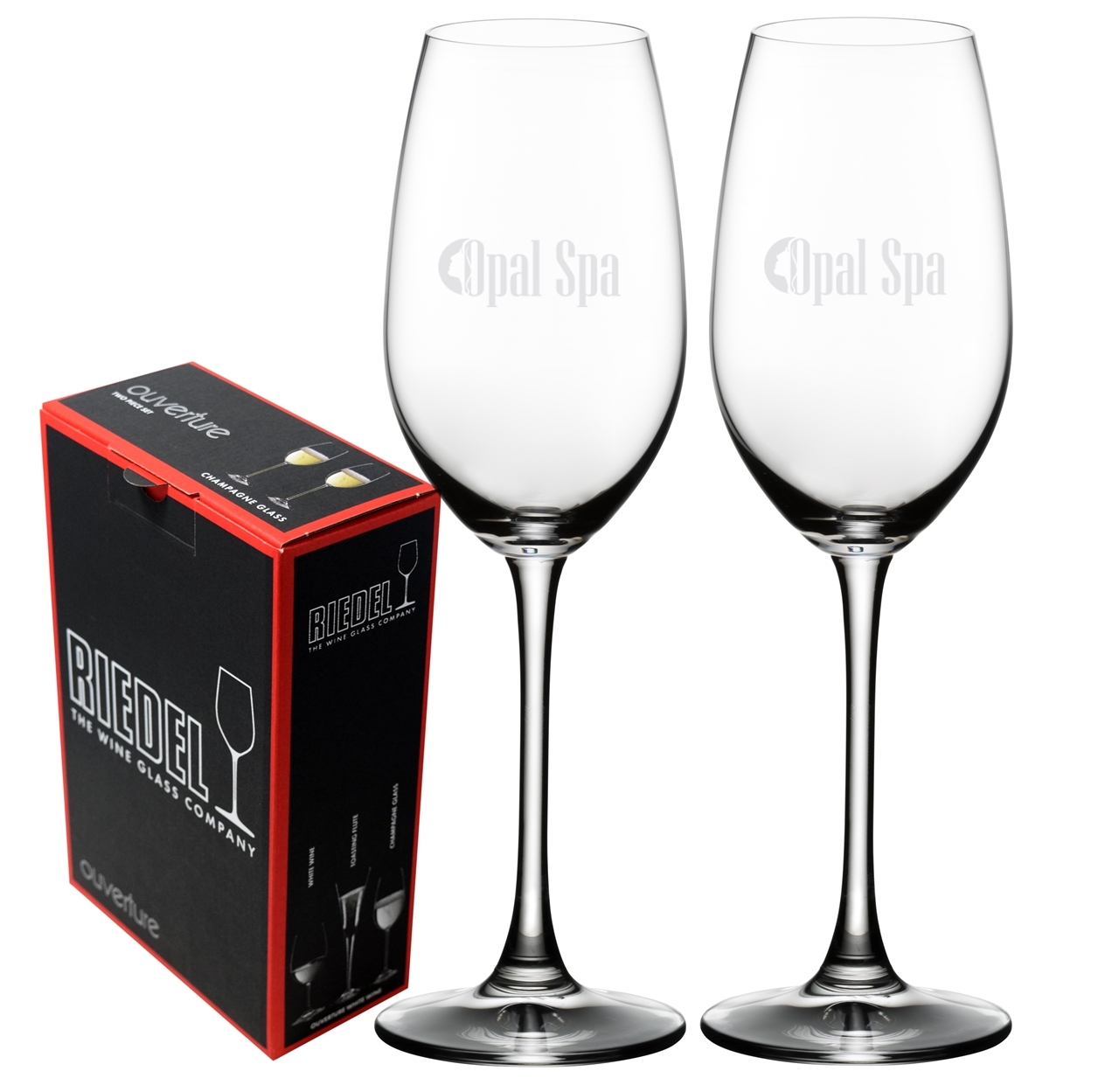 Picture of Ouverture Champagne 9-1/8oz / Set of 2 - Etched