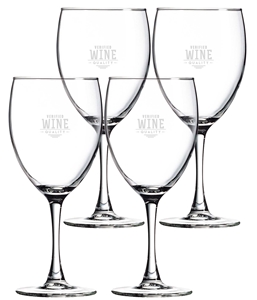 Picture of Shiraz 10.5oz / Set of 4 - Etched