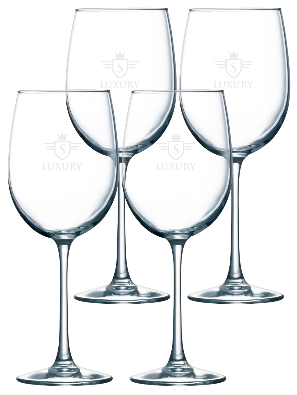Picture of Tuscany 19oz / Set of 4 - Etched