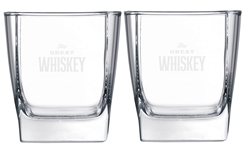 Picture of Square Mini 10.5oz / Set of 2 - Etched
