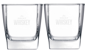 Picture of Square Mini 10.5oz / Set of 2 - Etched