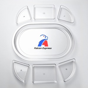 Picture of Oval Serving Tray with Inserts