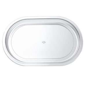 Picture of Oval Serving Tray with Inserts (undecorated)