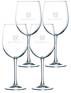Picture of Blanc 16oz / Set of 4 - Etched
