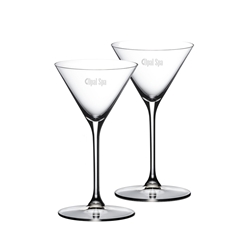Picture of Grape Martini Cocktail 7oz / Set of 2 - Etched