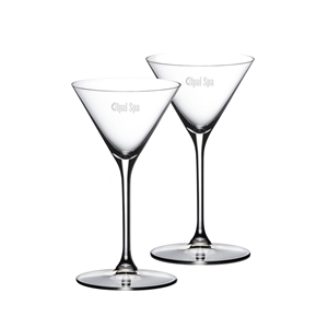 Picture of Grape Martini Cocktail 7oz / Set of 2 - Etched