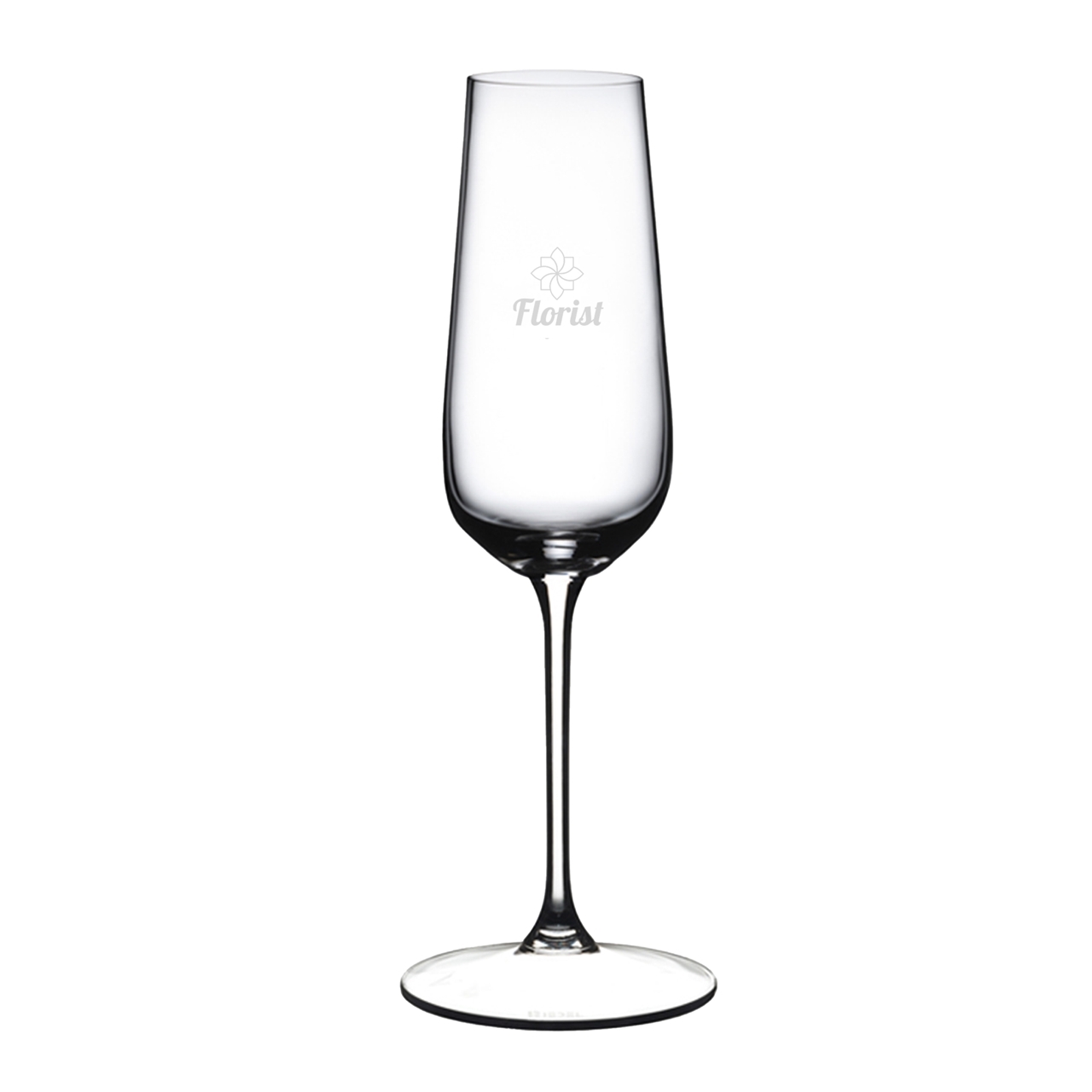 Picture of Grape Champagne Flute 8.5oz - Etched