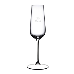 Picture of Grape Champagne Flute 8.5oz - Etched