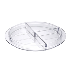 Picture of Round Serving Tray with inserts (undecorated)