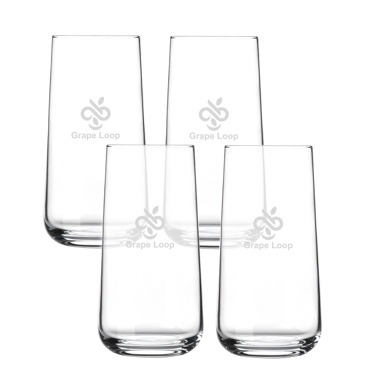Picture of Bolero 16.9oz Cooler | Set of 4 - Etched