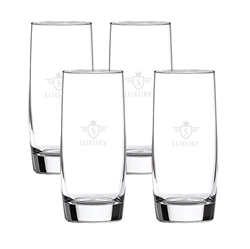 Picture of Rouge Long Drink 20oz / Set of 4 - Etched