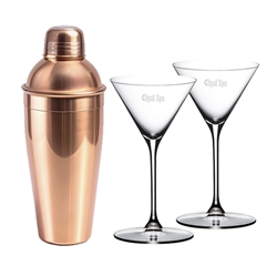 Picture of Spirit Shaker & RIEDEL Martini 3pc Gift Set