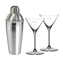 Picture of Spirit Shaker & RIEDEL Martini 3pc Gift Set
