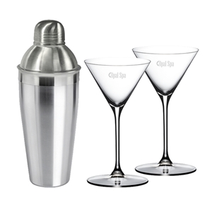 Picture of Spirit Shaker & RIEDEL Martini 3pc Gift Set