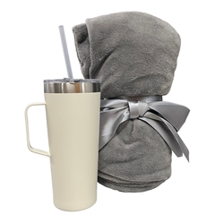 Picture of Plush Blanket & Sutton 20oz set