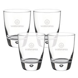 Picture of Luna 11.75oz rocks / Set of 4 - Etched