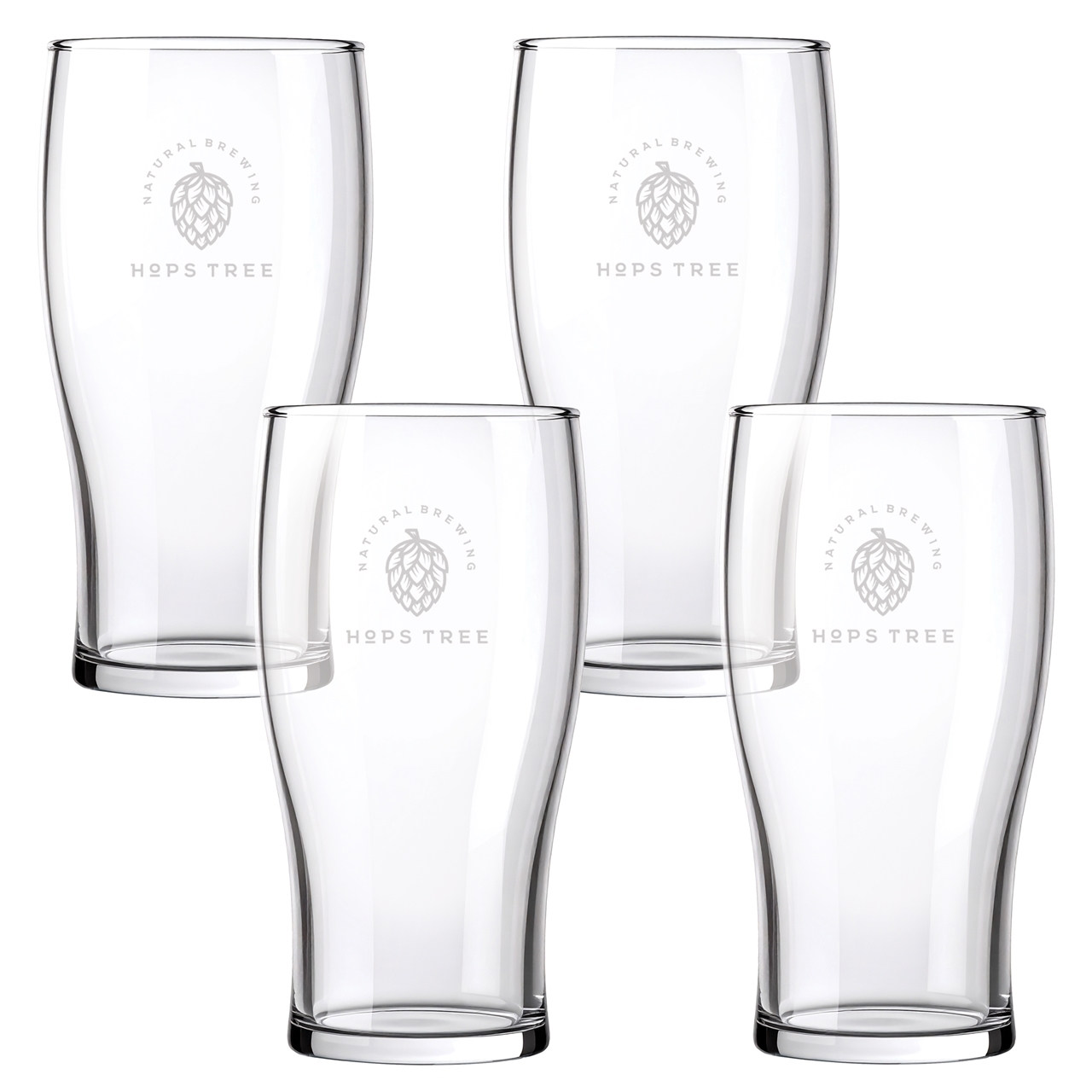 Picture of Tulip Pilsner 20oz / Set of 4 - Etched